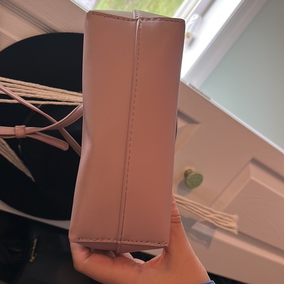 SAMARA Shoulder Bag Blush Pink Minimalist Everyday Purse Handbag Cute - Picture 2 of 4